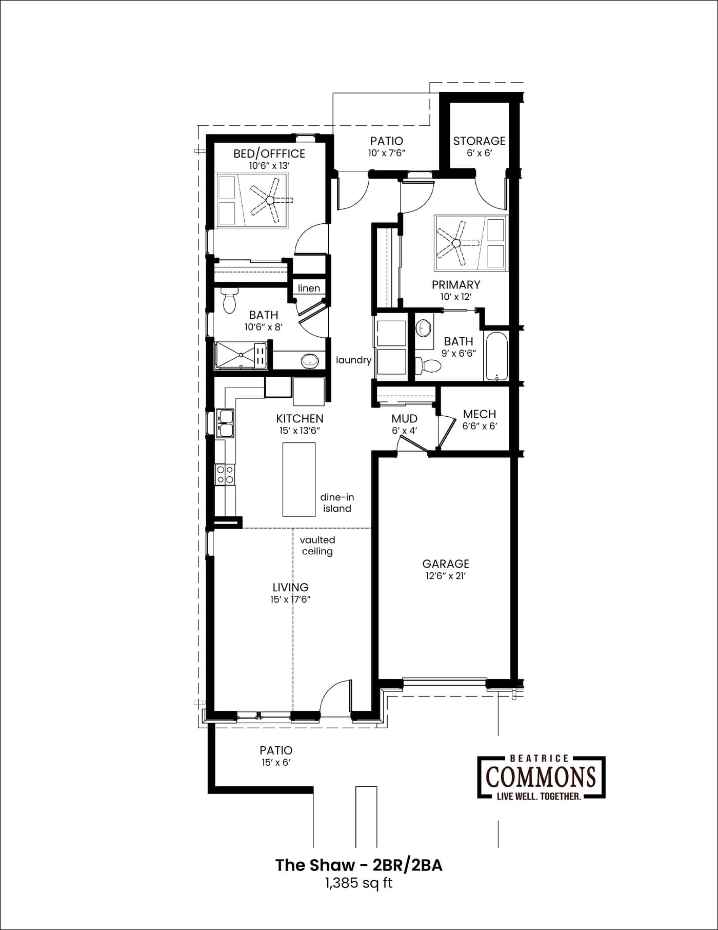 The Shaw floor plan